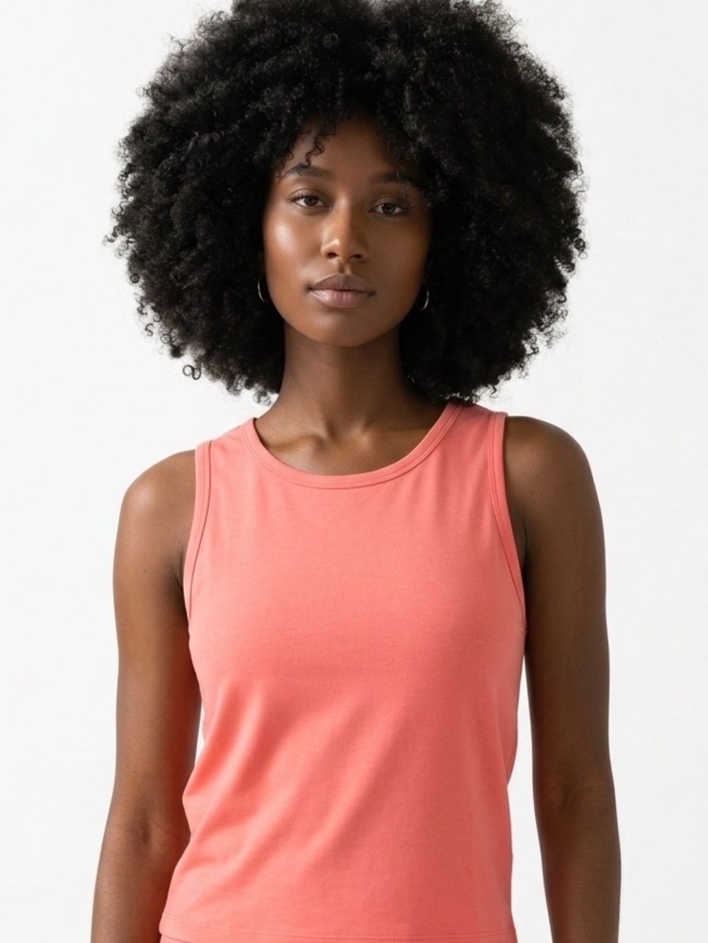 ABOUND | NEW Nordstrom Crewneck Coral Tank Top Women’s Size Medium
